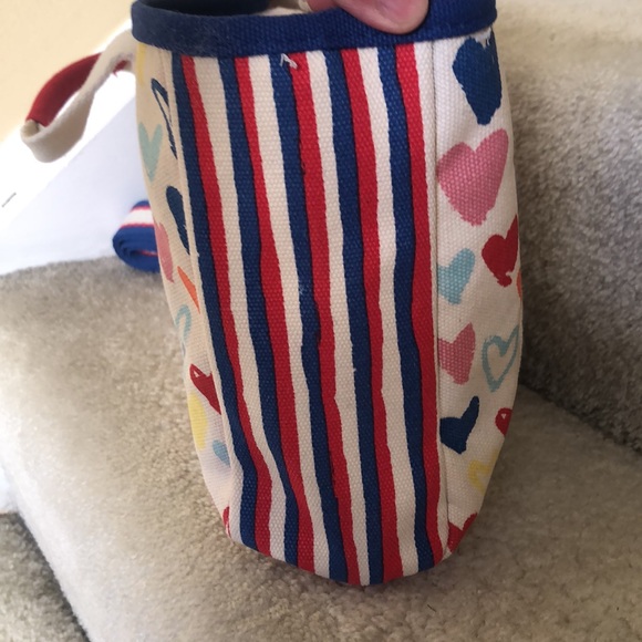 NWOT Brighton red white and you tote - Picture 6 of 8